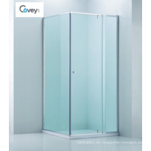Cabina de ducha de baño ajustable / cabina de ducha semi-sin marco Frameless (CVP025-1)